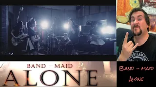 BAND-MAID - alone "Official Video" (LED Reacts....Tons of Headbanging Included)