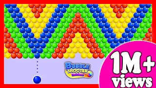 Bubble Shooter Rainbow Level 1 - 10 - Shoot & Pop Puzzle @GamePointPK