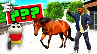 GTA 5 :😍 Franklin Touch Cars & Bikes Turns Into HORSE ! JSS GAMER ( GTA 5 Mods )