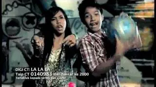 [Karaoke] LA LA LA (LAGU TEMA ELLY DAN EPIT) -- Akim dan Adira (Official Music Video)