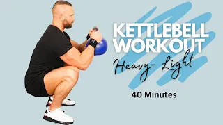 40 Minute Kettlebell Workout.