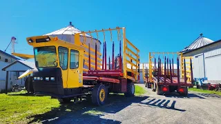 Easy Stacking with New Holland Stackcruiser Automatic Bale Wagon