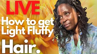 How to Get Light Fluffy Locs on Fine Hair | Afrolocs | Semifreeform locs | Radical Self Acceptance