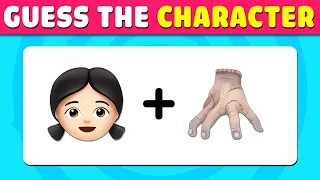 Guess the Character by Emoji VERY HARD | Barbie, Elemental, Wednesday, The Little Mermaid