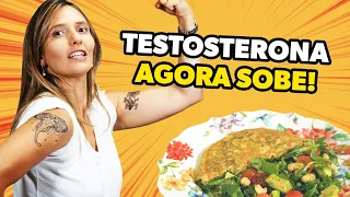 A melhor receita para AUMENTAR A TESTOSTERONA