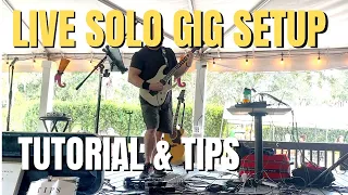 Live Solo Gig Setup Tutorial and Tips for Beginners