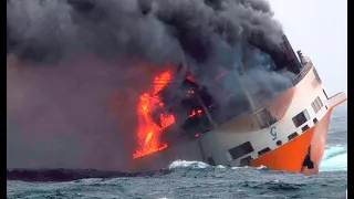 Top 20 Large Ships Crashes! Huge Storm & Strong Waves