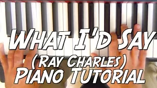 🎹What'd I say (Ray Charles) - Tuto piano fun de Rhythm 'n' Blues / Soul