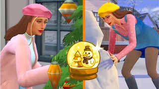 Getting festive by completing the ‘enjoying Winterfest’ aspiration! // Sims 4 aspiration