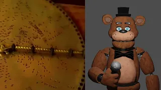 Freddy Fazbear reacts to music box