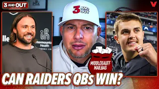 Will Raiders win with Gardner Minshew & Aidan O'Connell? | 3 & Out