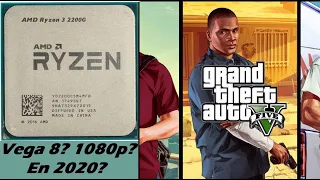 GTA 5 - Ryzen 3 2200G + Vega 8 + 16gb Ram - ¡Sin Placa de Video!