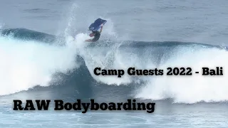 Our Bodyboard Coaching Camp guests from 2022 score all kinds of waves in Bali - RAW Bodyboarding