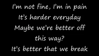 Maroon 5 - Better That We Break