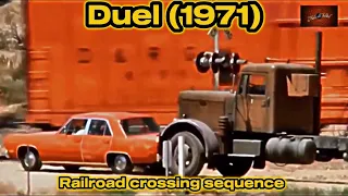 Duel (1971)   Railroad crossing sequence