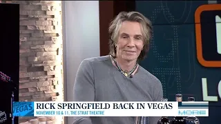 Rick Springfield talks Vegas shows & makes cocktails