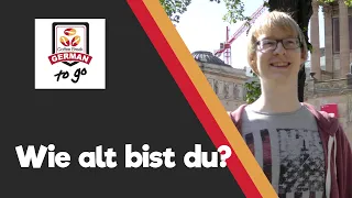 Wie alt bist du? Talking about your age in German - Coffee Break German To Go Episode 4