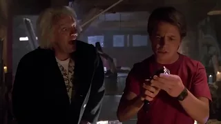 Time Travel explained! (Clip from the movie "Back to the Future Part II")