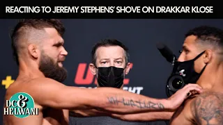 Drakkar Klose says he suffered a cervical sprain after Jeremy Stephens’ shove at weigh-ins