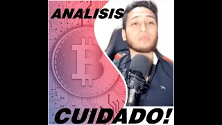 CUIDADO!!¿BITCOIN VA A .......? ANALISIS TECNICO DE BITCOIN BTC (LA CAIDA?)