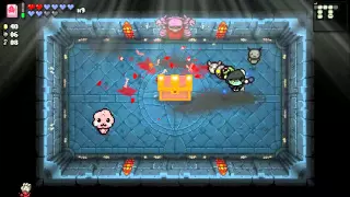 Beating Isaac on rebirth for the first time!