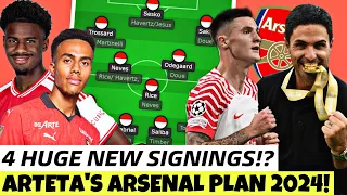 Arsenal First Signing Done Soon? Arteta Making Moves: 4 Key Huge Transfer Targets Identified! NEWS