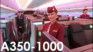 Qatar Airways The World's FIRST A350-1000 Flight