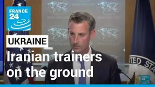 Iranian trainers on the ground help Russia with Ukraine drone attacks, US says • FRANCE 24 English