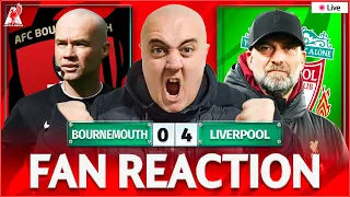 LIVERPOOL 5 POINTS CLEAR! MORE VAR CONTROVERSY! Bournemouth 0-4 Liverpool Interactive Fan Reaction