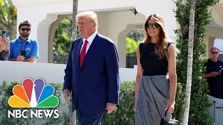 Former President Trump Votes For Gov. DeSantis In Midterm Election