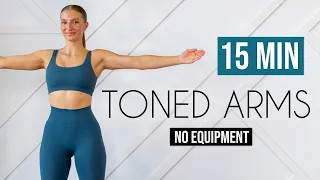 15 MIN TONED ARMS WORKOUT - No Equipment