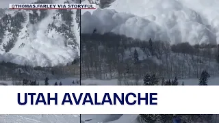 'What the heck, bro?' Avalanche creates snow cloud at Utah resort