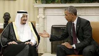 Erster Staatsbesuch: Saudischer König Salman in Washington