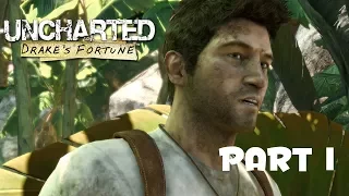 UNCHARTED DRAKES FORTUNE WALKTHROUGH GAMEPLAY PART 1 - AMBUSHED (PS4)