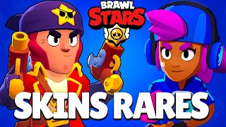 QUELS SONT LES SKINS RARES sur BRAWL STARS ? (skin qui ne ressort plus !)