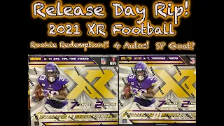 Release Day Rips: 2021 Panini XR Football Hobby Box!