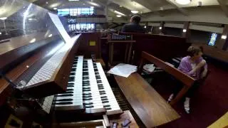 Church Organist Time Lapse