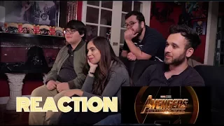 REACTION - Avengers: Infinity War Trailer