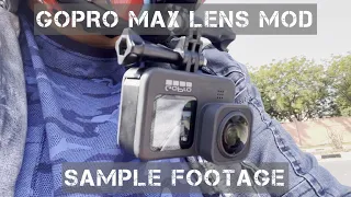 GoPro MAX Lens Mod sample footage on Hero 9 and 10