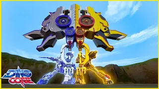 Dinocore Super Dino Power | 2 HOURS Dinosaur Robot Animation 🦸‍♂️ Power Rangers Cartoon |Superheroes