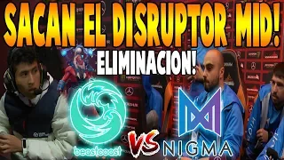 BEASTCOAST vs NIGMA [Game 3] BO3 - ELIMINACIÓN "Disruptor Mid" - LEIPZIG MAJOR DreamLeague 13 DOTA 2