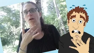 What's That Sign? - ASL Flash explains the "Don't Shoot The Messenger" signature sign