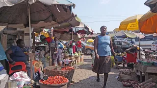 INSIDE AFRICA LOCAL FOOD MARKET, GHANA