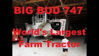Big Bud 747 Worlds Largest Farm Tractor Detroit Diesel 16V92 Heartland Museum Clarion Iowa