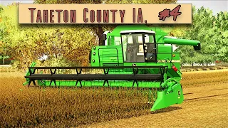 Taheton County, IA - Harvesting our soybeans with the JD 8820! #4 FS22