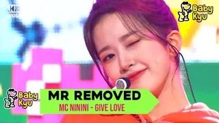 [CLEAN MR REMOVED] MC Special Stage - Give Love(원곡: AKMU) @인기가요 inkigayo 20210307