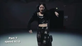 Dance tutorial mirrored Unholy ft Yeji Kim 1MILLION DANCE STUDIO