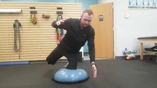 Hip Stability | Bosu Airplanes | Chesterfield Chiropractor