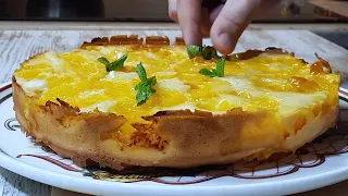 Пирог с мандаринами! Это почти мандариновая шарлотка. CheckFood.