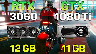 GTX 1080 Ti  vs RTX 3060  - 8 Games Test | 1440p